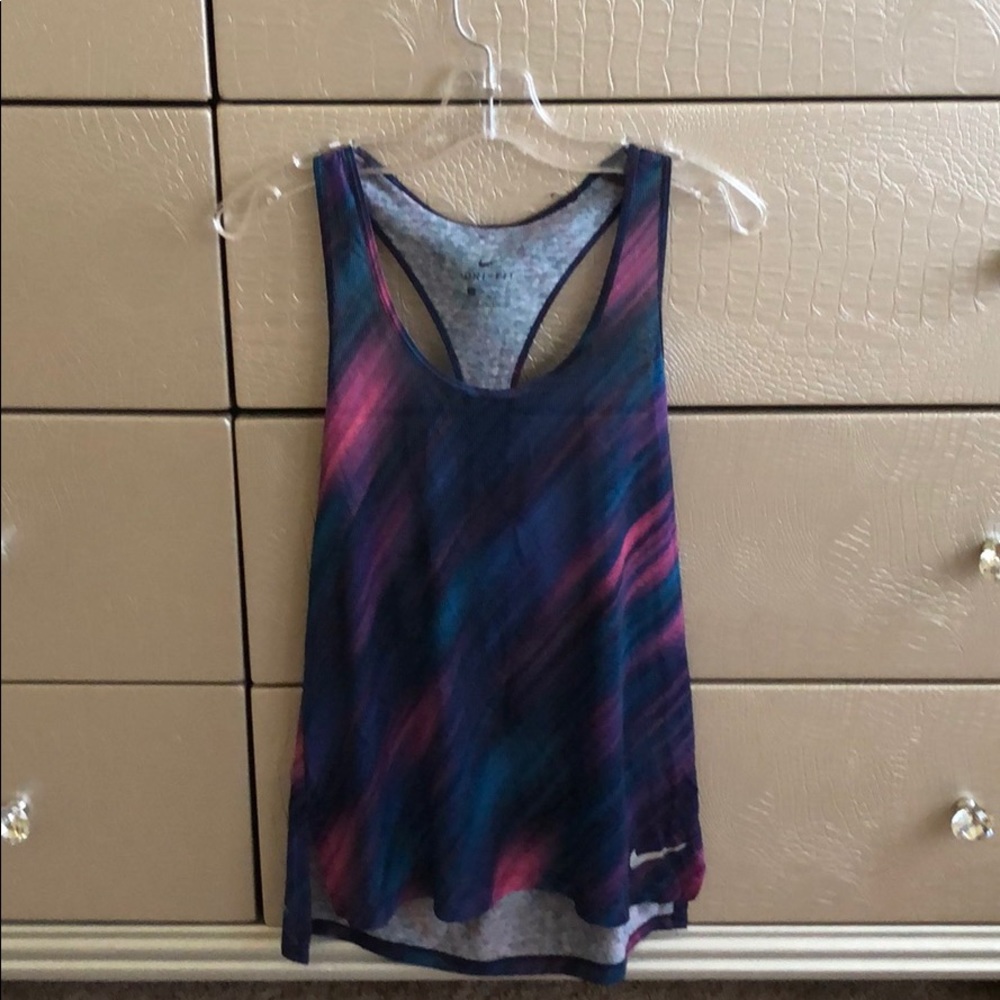 Multicolored Nike Tank